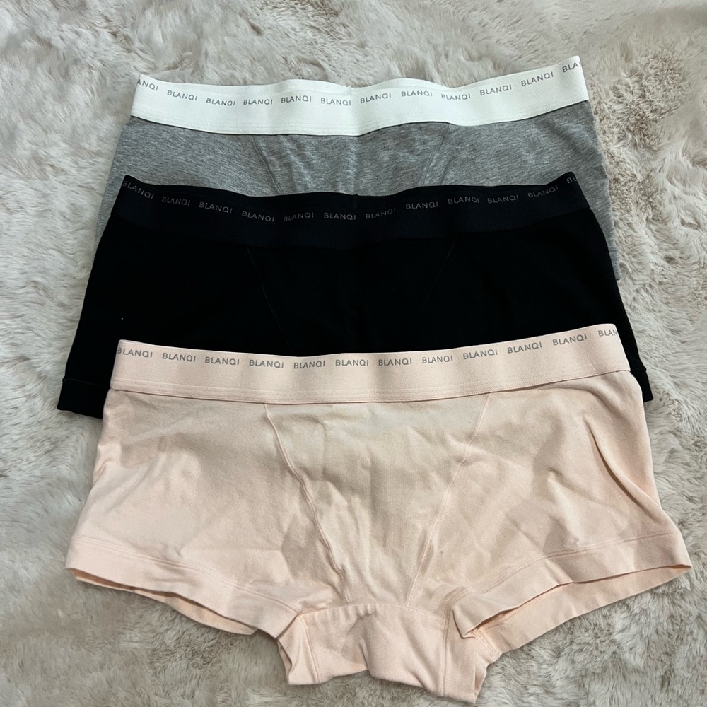 Women’s Underwear Set - Black, Gray, and blush